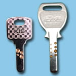 合鍵，金庫ディンプル