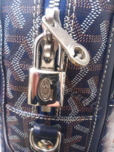 GOYARD 南京錠の鍵開けの施工イメージ