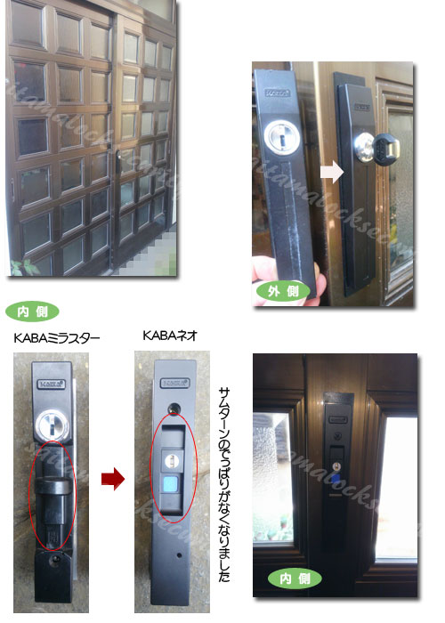 KABA引戸錠