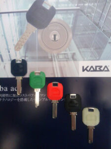 KABA ace ｶﾊﾞｴｰｽの合鍵の施工イメージ