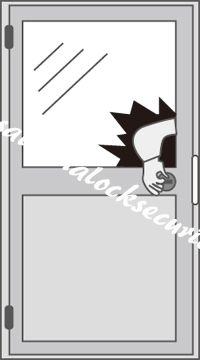 ガラス破り