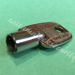 TAKIGENタキゲン コインロック合鍵の施工イメージ
