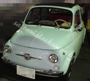 FIAT フィアット 500F 合鍵の施工イメージ