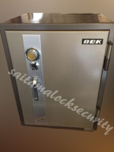 OBK オービーケー金庫 鍵をなくした シリンダー錠鍵開け/さいたま市浦和区の施工イメージ