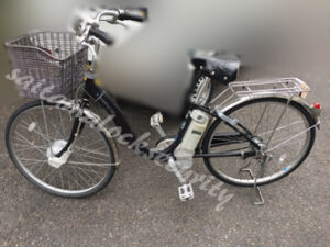 サンヨーSANYO 電動アシスト自転車 鍵を無くした バッテリーを外せないの施工イメージ