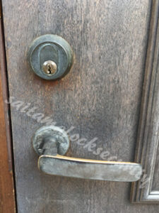 外国製ドア SWEDOOR スウェドア 鍵の調子が悪い/練馬区の施工イメージ