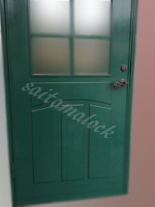 輸入ドア ASSA ABLOY ドアノブ交換 鍵交換/群馬県高崎市の施工イメージ