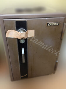 CROWN キングクラウン 金庫鍵開け ダイヤル番号を忘れた / さいたま市 緑区 東浦和の施工イメージ