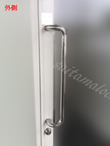 事務所 店舗のドアに鍵を取付ける 暗証番号の鍵 KEYLEX キーレックス / さいたま市 岩槻区の施工イメージ