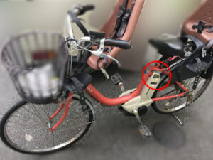YAMAHA ヤマハ「PAS」電動アシスト自転車 鍵をなくした バッテリーを外せない / 埼玉県 三郷市の施工イメージ