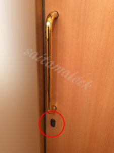 トイレ引戸錠 BEST ベスト鍵交換 スライドハンガードア 鍵の故障 / さいたま市 大宮の施工イメージ