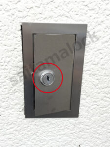 三和シャッターボックス シャッターの鍵交換 / さいたま市 大宮区の施工イメージ