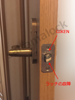 トイレの鍵GIKEN