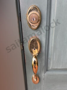 Kwikset TITAN クイックセット タイタン 鍵交換 ハンドル取り換え / 神奈川県 鎌倉市の施工イメージ