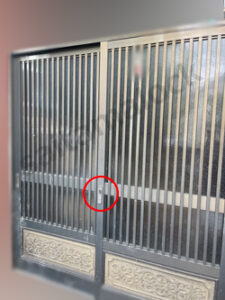 トーヨーサッシ引戸 鍵交換 鍵が回らない / さいたま市 岩槻区の施工イメージ