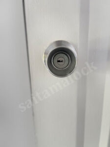 分譲マンション ドアノブ錠 鍵交換 / さいたま市 大宮区の施工イメージ